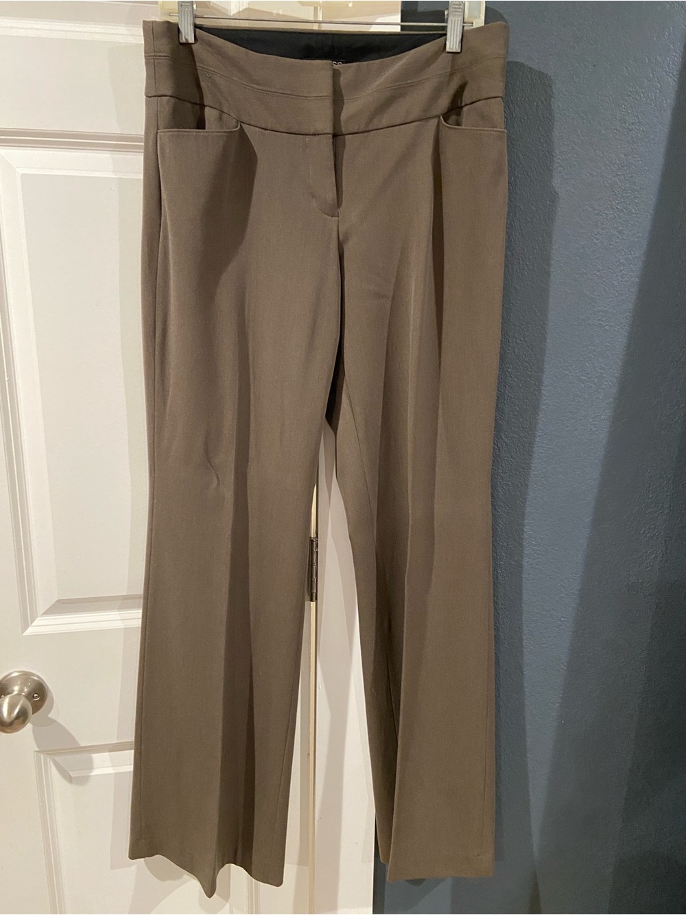 Express Women's Taupe Wide Leg Pants